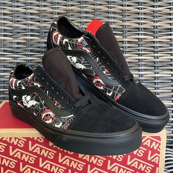 Vans Old Skool Glow Frights Black/Black MENS - Picture 5 of 16